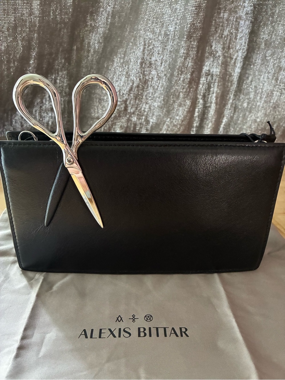 Alexis Bittar NWT Petit Scissor Clutch Crossbody Bag!